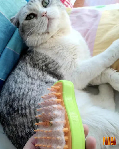 Cepillo de Vapor 3 en 1 para Mascotas